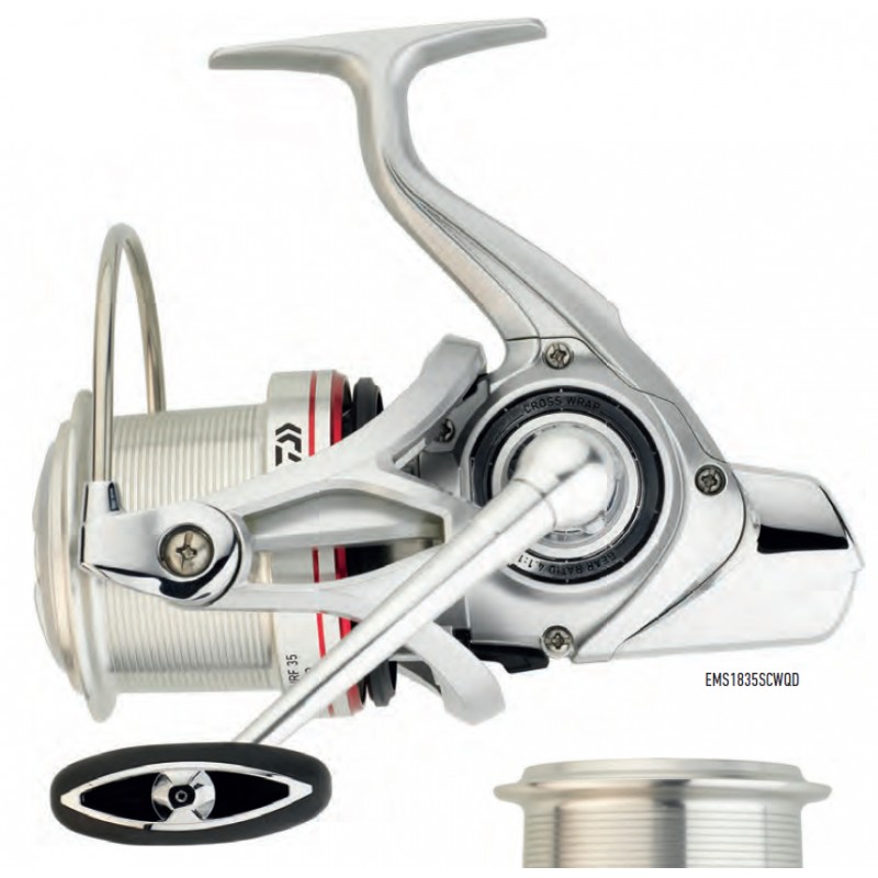 Moulinet peche daiwa surfcasting Emblem surf 35 SCW QD 2018 chez pecheur peche com