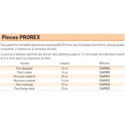 Pinces Plate Coudée XL Prorex Daiwa 15409015 acheter chez pecheur peche com catalogue daiwa 2019