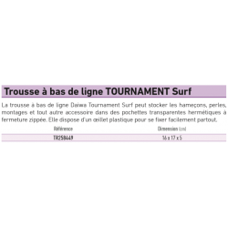 Trousse à Bas de Ligne Tournament Surf Daiwa TR258449 acheter pecheur peche com catalogue daiwa 2019