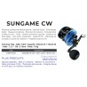 Sungame CW 73 HS Moulinet BaitCasting Sunset STSRH767473HS catalogue Sunset 2020