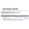 Setoise SW20 3m60 120G Max Canne Surfcasting Sunset STSRH8113360-3 acheter chez pecheur peche com catalogue sunset 2020