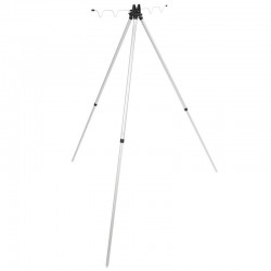 Support Télescopique Canne à Pêche - Trépied Pliable En Aluminium 55-120 Cm - Pour Pêche Au Feeder, Portable Et Stable