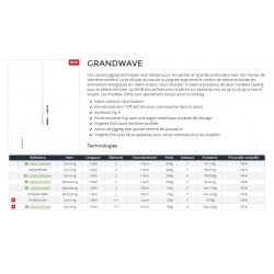GrandWave 56 LS JG 1m68 15-50 G Canne Emmanchement Daiwa GWJG56LSAF nouveauté daiwa pecheur peche com catalogue 2020
