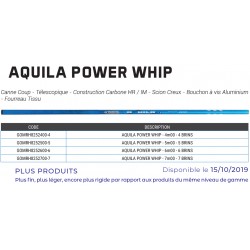 Aquila Power Whip canne coup télescopique garbolino nouveauté garbolino 2020