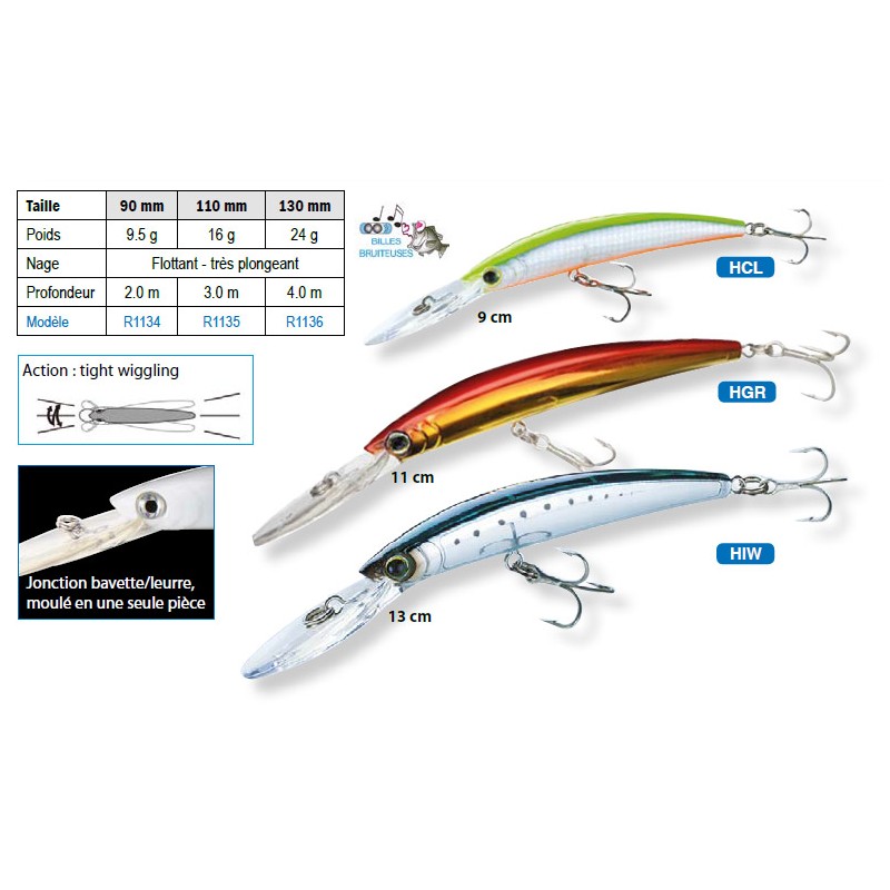Leurre De Pêche Minnow 13,5 Cm 15 G - Couleur Jaune Translucide, Sans Bavette, Flottant, Neuf Sous Emballage